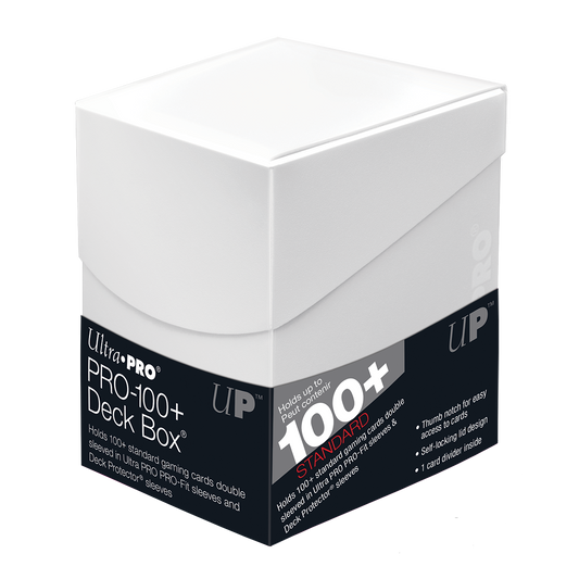Ultra Pro: Eclipse Pro 100+ Deckbox - Arctic White