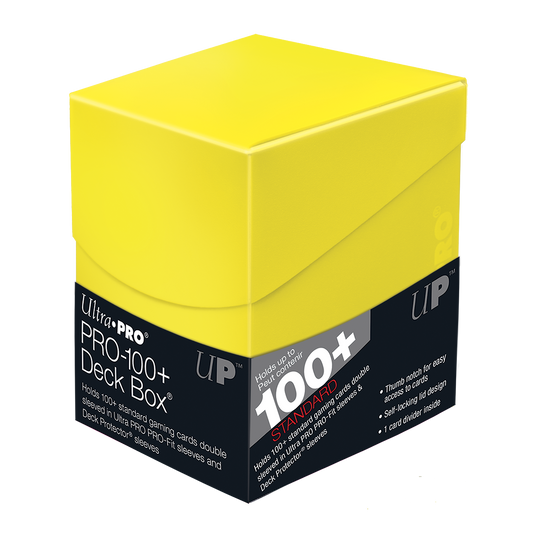 Ultra Pro: Eclipse Pro 100+ Deckbox - Lemon Yellow