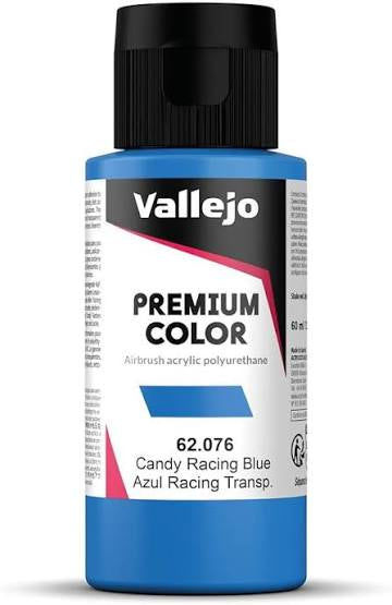 Vallejo Premium Color: Candy Racing Blue, 60 ml
