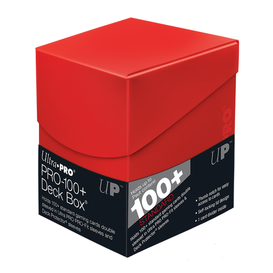 Ultra Pro: Eclipse Pro 100+ Deckbox - Apple Red