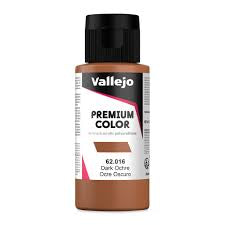 Vallejo Premium Color: Dark Ochre, 60 ml