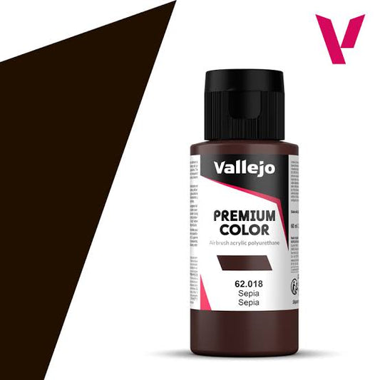 Vallejo Premium Color: Sepia, 60 ml