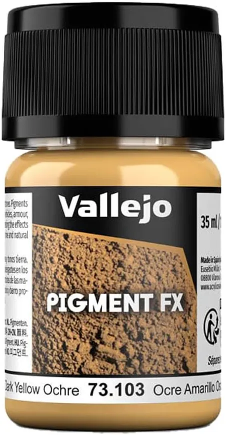 Vallejo Pigment FX: Dark Yellow Ochre, 30 ml