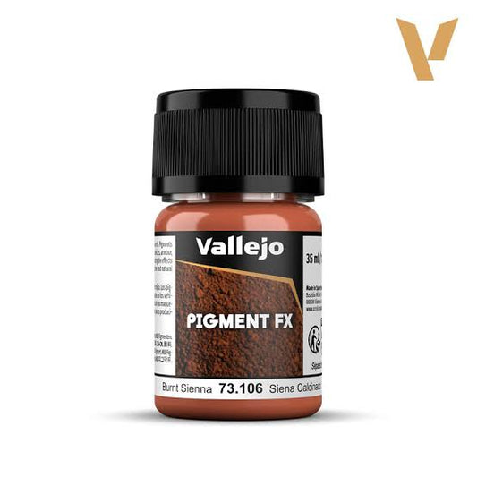 Vallejo Pigment FX: Burnt Sienna, 30 ml
