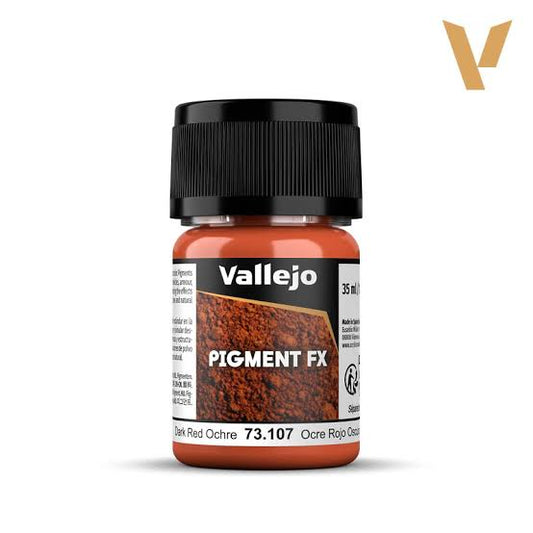 Vallejo Pigment FX: Dark Red Ochre, 30 ml