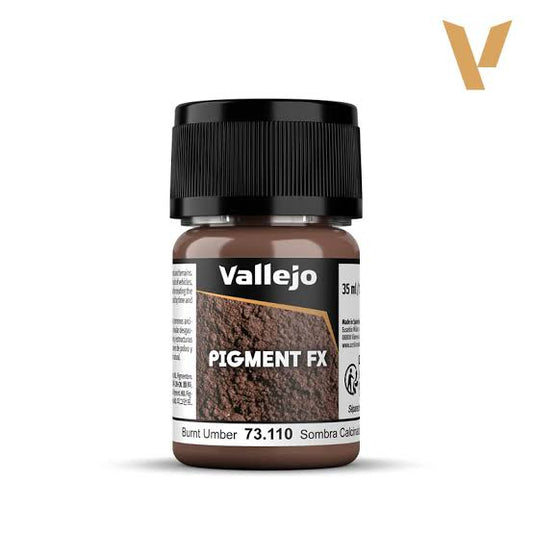 Vallejo Pigment FX: Burnt Umber, 30 ml
