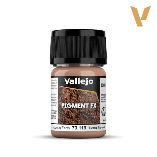 Vallejo Pigment FX: European Earth, 30 ml