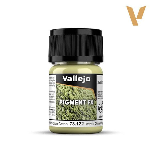 Vallejo Pigment FX: Faded Olive Green, 30 ml