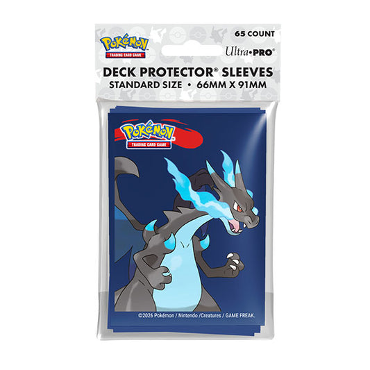 Ultra Pro: Deck Protector Sleeves - Mega Charizard X, 65ct