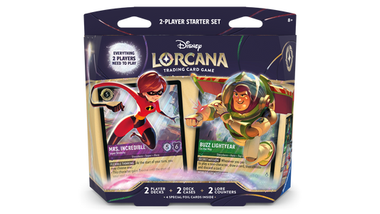 Disney Lorcana TCG: Wilds Unknown - 2-Player Starter Set (Elastigirl/Buzz Lightyear)