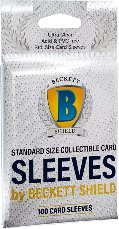 Beckett Shield: Standard Size Card Sleeves (Penny Sleeves), 100ct