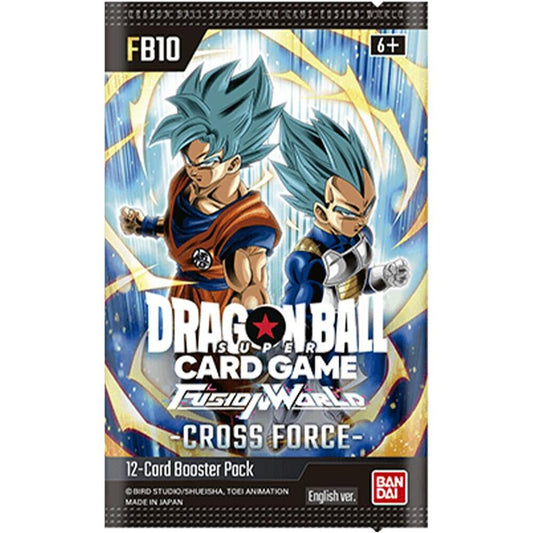 Dragon Ball Super Card Game Fusion World: Cross Force (FB10) - Booster Pack