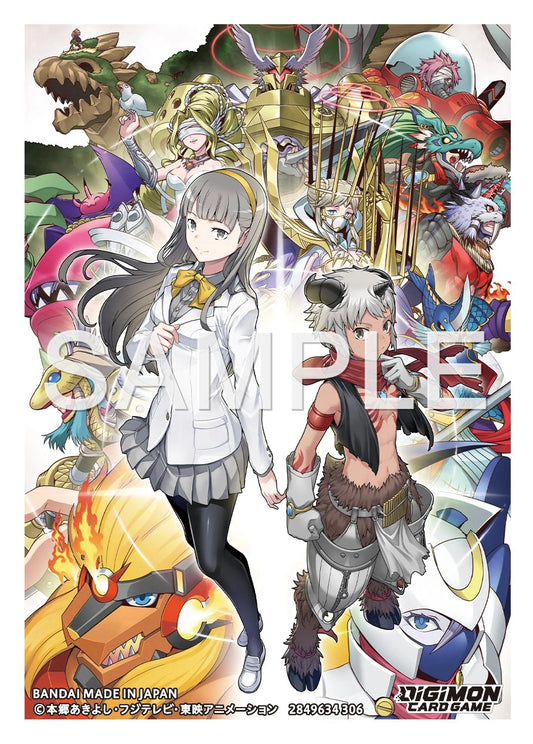 Digimon Card Game: Official Card Sleeves 03 - Inori & Aegiomon