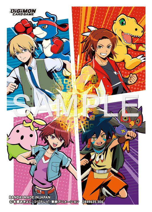 Digimon Card Game: Official Card Sleeves 03 - DIGIMON DATA SQUAD