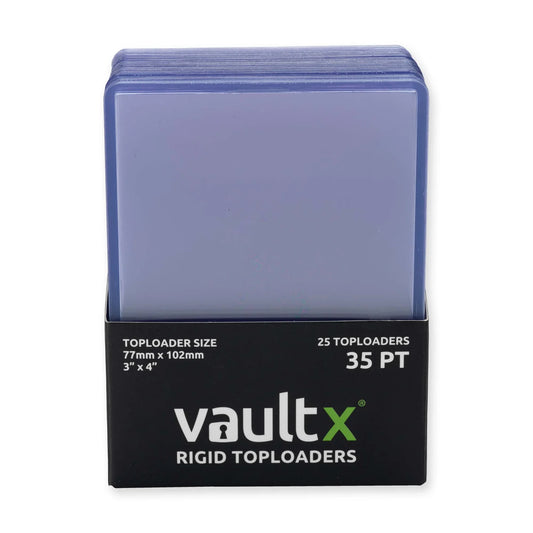 Vault X: Rigid Toploaders 35pt - 25 Pack