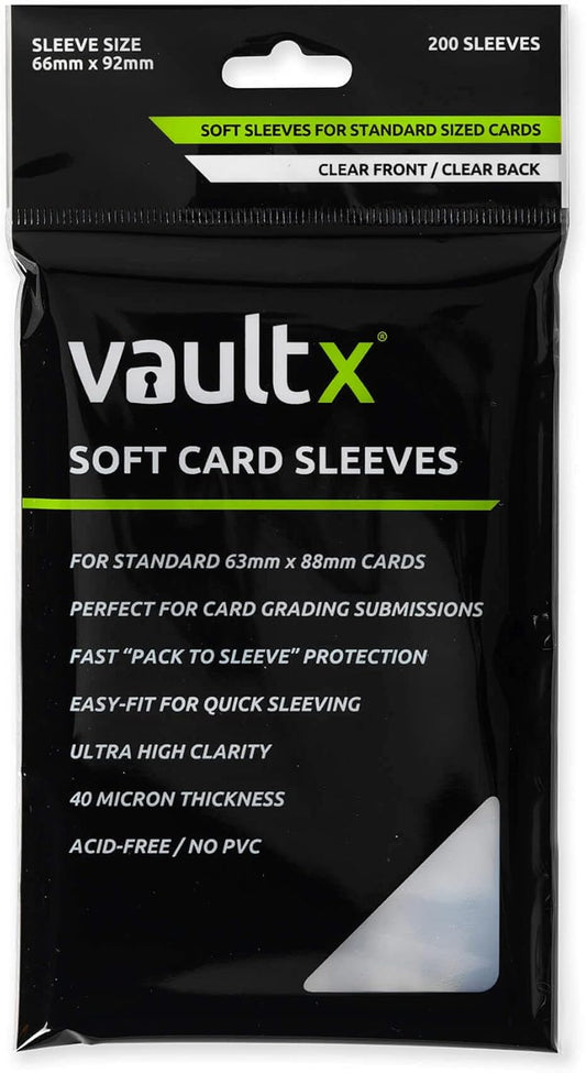 Vault X: Soft Card Sleeves - 200 Pack