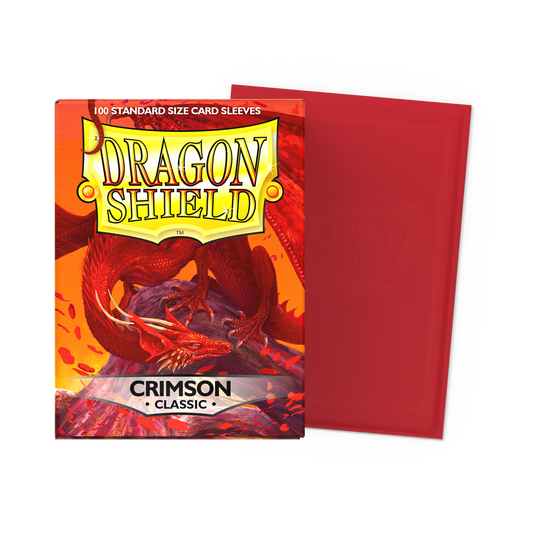 Dragon Shield: Standard Classic Sleeves - Crimson