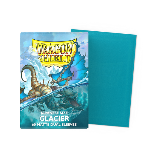 Dragon Shield: Japanese Matte Dual Sleeves - Glacier