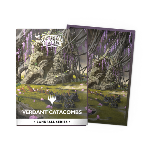 Dragon Shield: Standard Matte Dual Art Sleeves - Verdant Catacombs (Landfall Series)