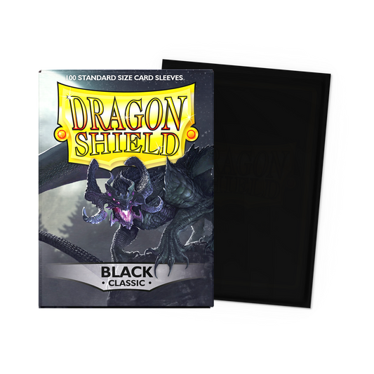 Dragon Shield: Standard Classic Sleeves - Black