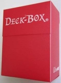 Ultra Pro: 80+ Deck Box - Red