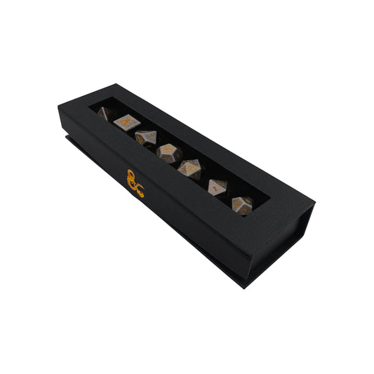 Ultra Pro: Dungeons & Dragons - Heavy Metal Realmspace RPG Dice Set