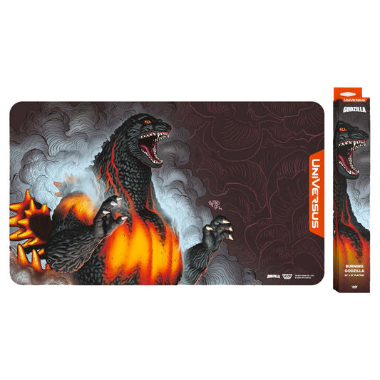UniVersus Playmat: Burning Godzilla