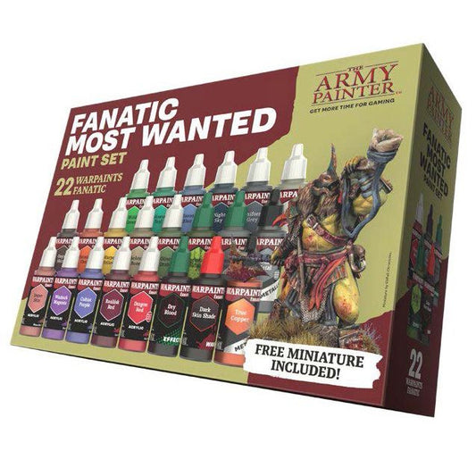 Army Painter: Warpaints Fanatic - Most Wanted Paint Set