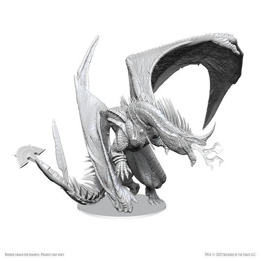 D&D Nolzur’s Marvelous Miniatures: Anthradusk, Ancient Blue Dragon