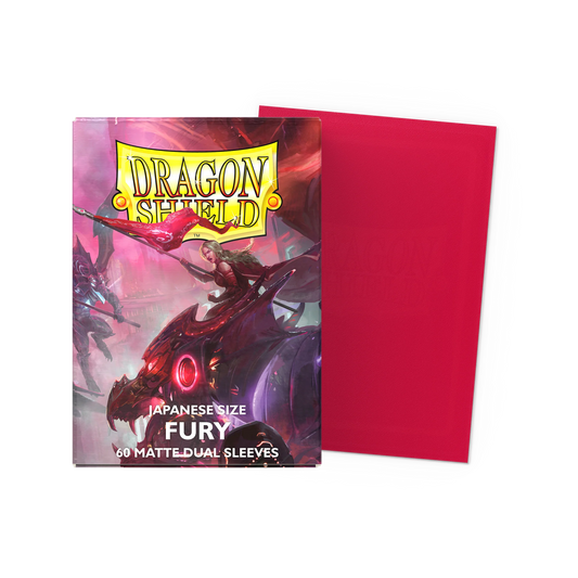 Dragon Shield: Japanese Matte Dual Sleeves - Fury