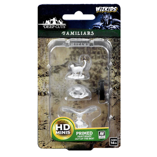 Wizkids Deep Cuts: Unpainted Miniatures - Familiars