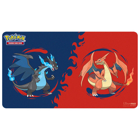 Ultra Pro: Playmat - Mega Charizard X & Mega Charizard Y